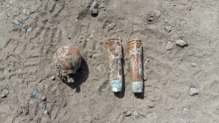 Biləsuvarda 3 ədəd partlamamış hərbi sursat aşkar olunub