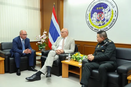 ANAMA explores collaboration with Thai Demining Center