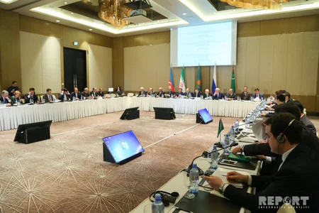 Bakıda Xəzər dənizinin hüquqi statusu üzrə xüsusi işçi qrupun iclası başlayıb