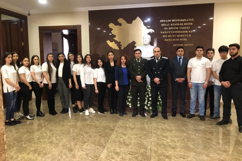 Diplomatiya könüllüləri Memorial Soyqırımı Muzeyində olub - FOTO
