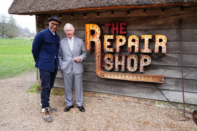 King Charles gets 2 items lovingly restored in Repair Shop TV program