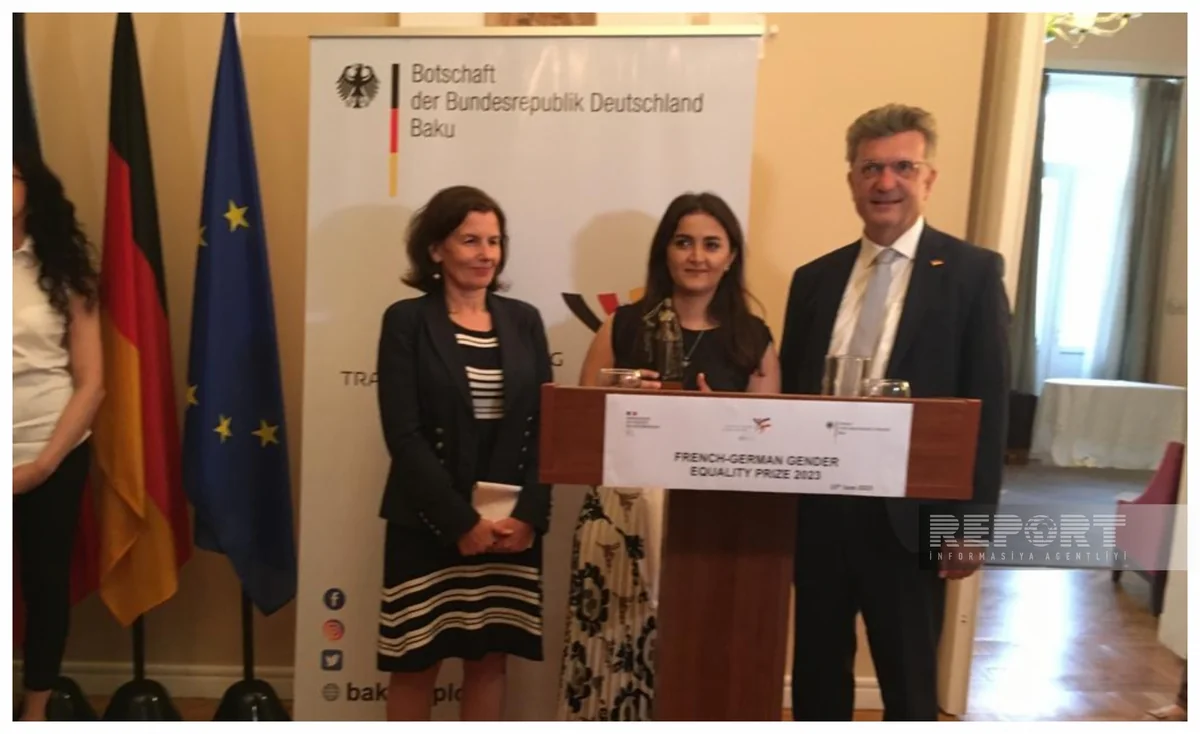 French, German embassies present annual prize for supporting gender equality in Azerbaijan