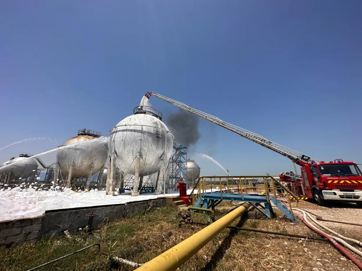 One injured in fire at SOCAR ethylene-polyethylene plant