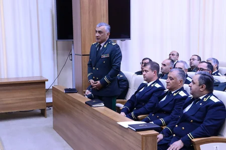 Xanlar Vəliyevin səlahiyyət müddətinin başa çatması ilə əlaqədar tədbir keçirilib