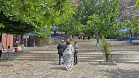 Qurban bayramında insanların “Əshabi-Kəhf” ziyarətgahına axını – FOTOREPORTAJ