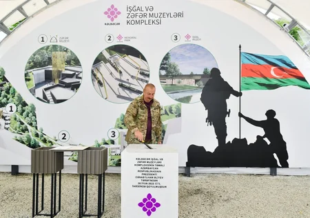 İlham Əliyev Göygöl, Kəlbəcər və Laçına səfər edib