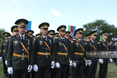 Heydər Əliyev adına Hərbi İnstitutda növbəti buraxılış mərasimi keçirilib