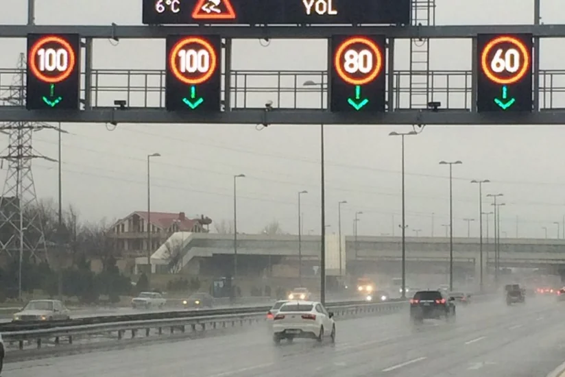 Bakının bəzi yollarında sürət həddi aşağı salınıb
