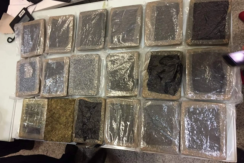 Gürcüstana 16 kiloqram heroin keçirən əcnəbi saxlanılıb