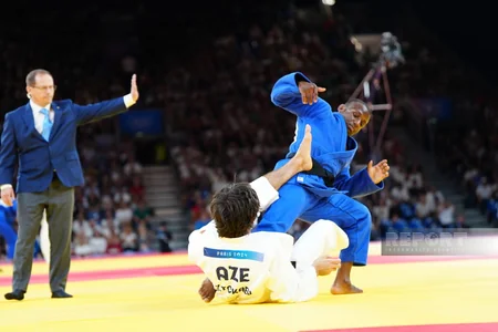 Paris-2024: Azərbaycan cüdoçusu mübarizəni dayandırıb
