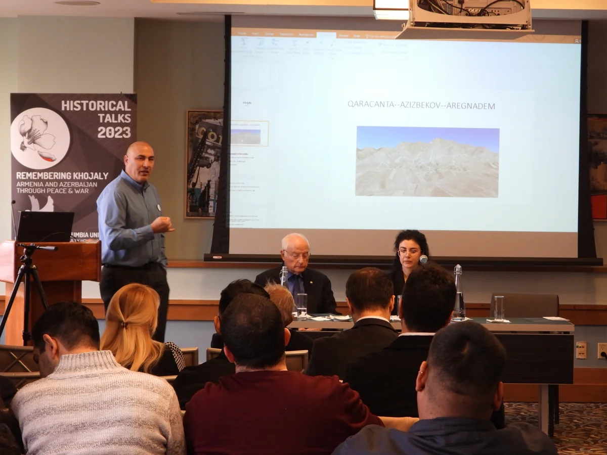 Kolumbiya Universitetində Xocalı soyqırımına həsr olunmuş konfrans keçirilib