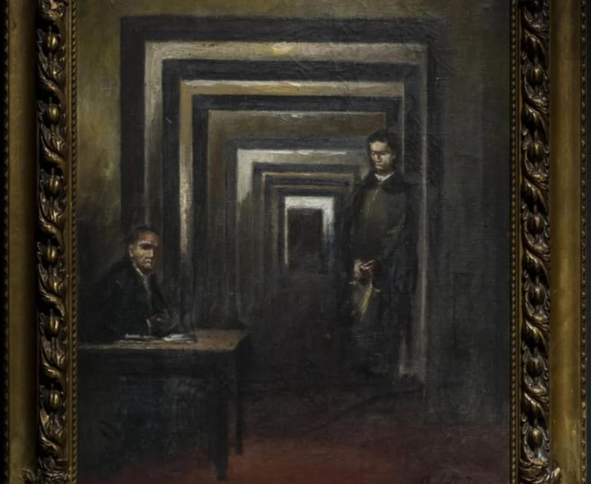 В Италии выставлена картина Гитлера