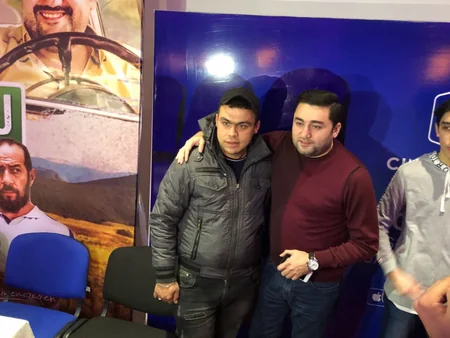 В “CinemaPlus Xəmsə коллектив Kəklikotu раздал автографы