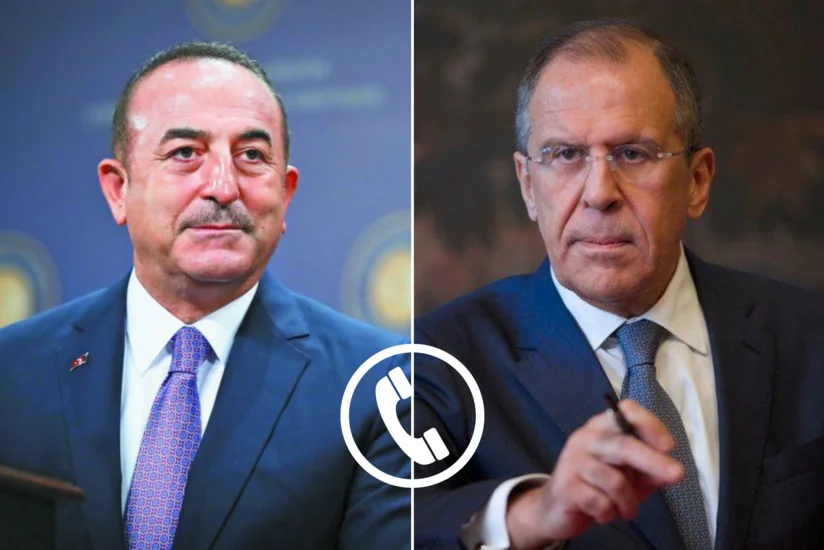 Чавушоглу и Лавров провели телефонный разговор