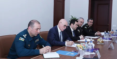 Hərbi xidmətə aprel çağırışının gedişi ilə bağlı komissiya iclası keçirilib