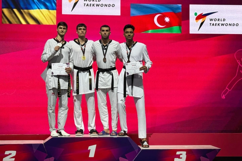 Azərbaycanın daha üç taekvondoçusu Türkiyədə medal qazanıb