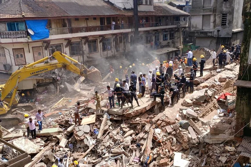 Mumbayda binanın çökməsi nəticəsində ölənlərin sayı 20-yə yüksəldi
