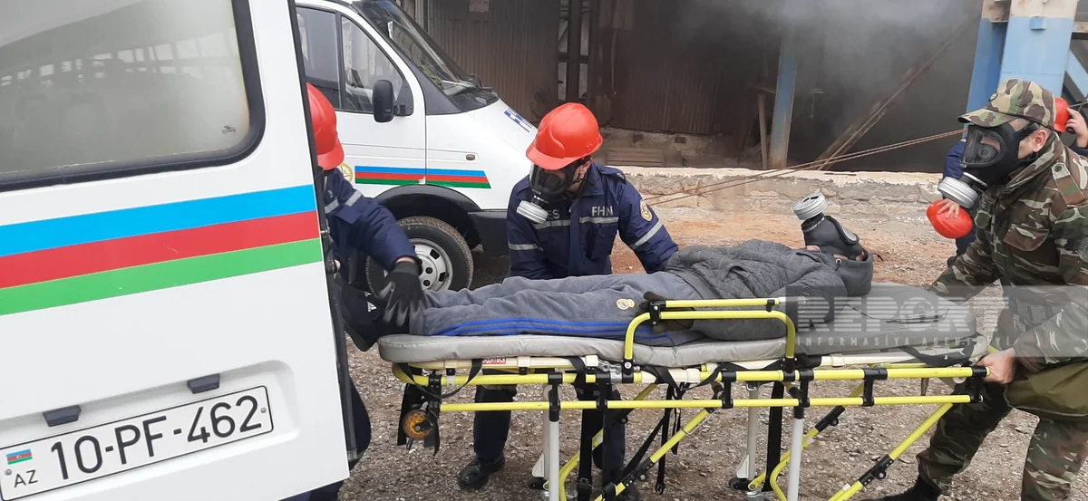 FHN Baş əməliyyat idarəsinin təşkilatçılığı ilə komanda-qərargah təlimi keçirilib