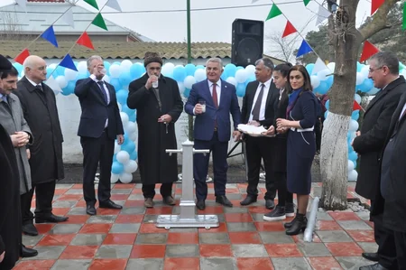 Biləsuvar rayonunun 2 kəndinə içməli su verilib