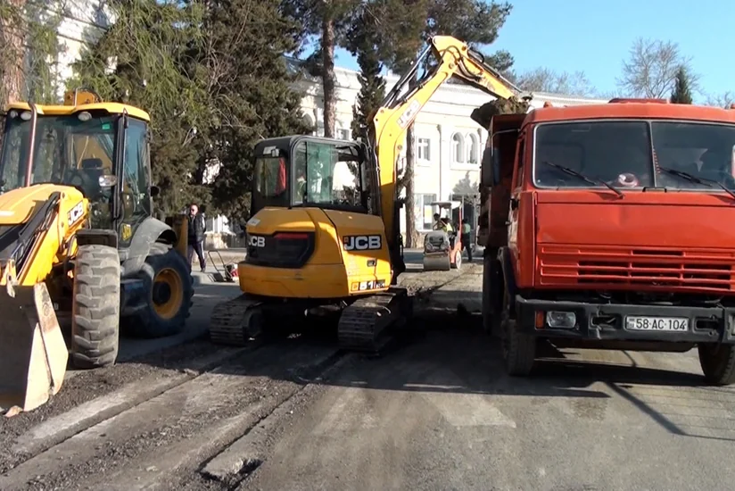 Mingəçevirdə yeni kanalizasiya xəttinin 84 %-i hazırdır