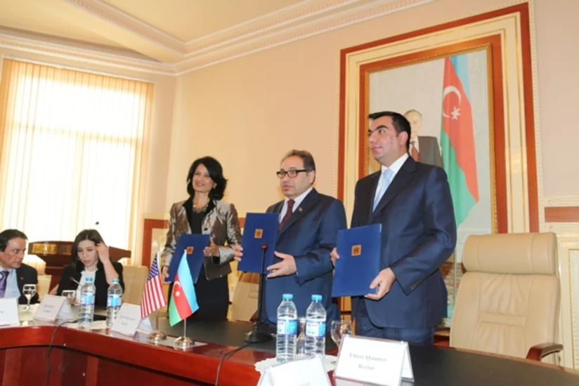 Azərbaycanın iki ali məktəbi ilə ​ABŞ universiteti arasında saziş imzalanıb