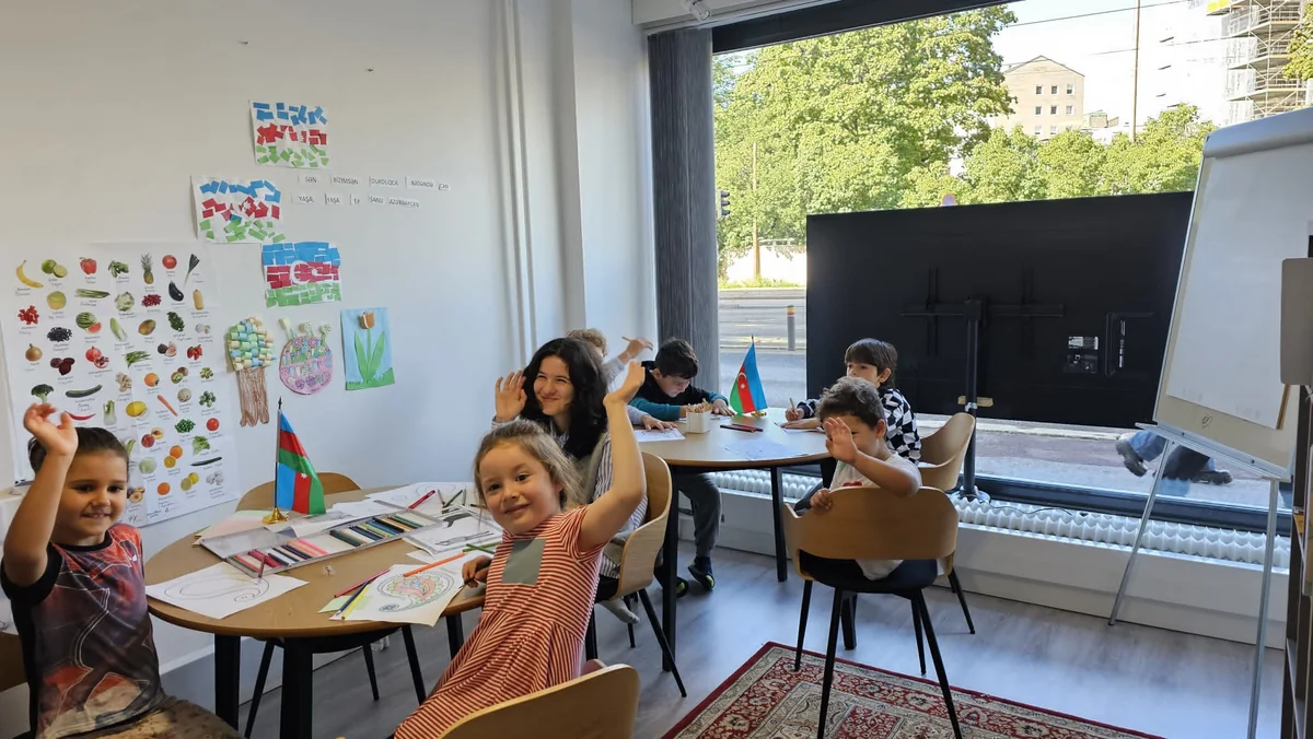 Helsinki Azərbaycan Evindəki həftəsonu məktəbində dərslərə start verilib