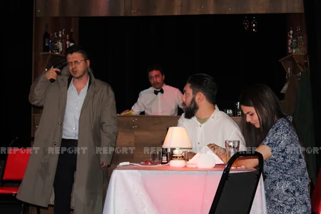 Gürcüstanın Azərbaycan Dram Teatrı yeni tamaşa nümayiş etdirib