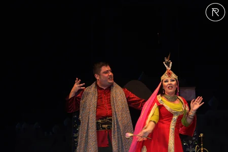 Musiqili Teatrda “Bağdadda bir gün” tamaşasının premyerası olub