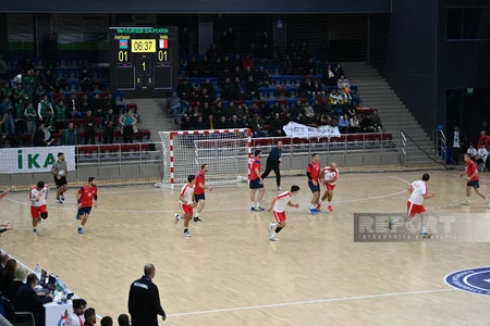 Azərbaycanın həndbol millisi Bakıda keçirilən təsnifat turnirinə qələbə ilə başlayıb