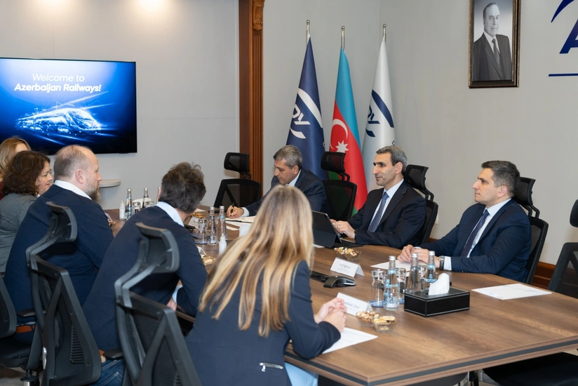 “Rhenus Group” ADY ilə beynəlxalq nəqliyyat dəhlizləri üzrə əməkdaşlığı genişləndirəcək