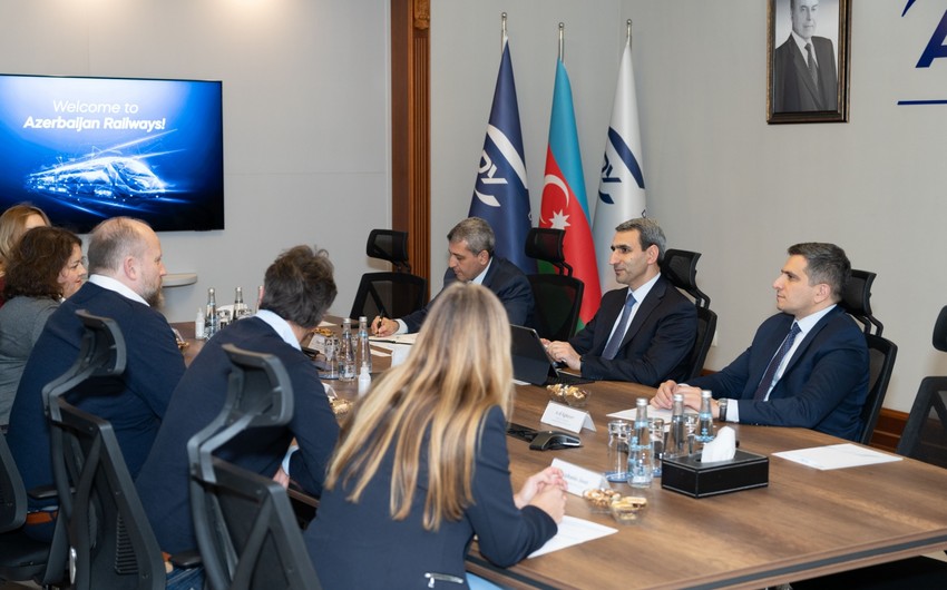 “Rhenus Group” ADY ilə beynəlxalq nəqliyyat dəhlizləri üzrə əməkdaşlığı genişləndirəcək