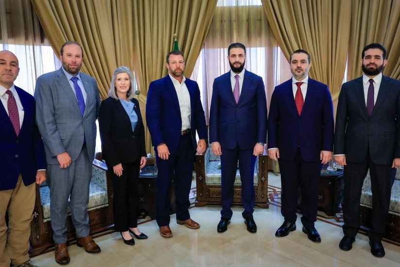 Suriya Prezidenti Dəməşqdə amerikalı senatorlarla görüşür