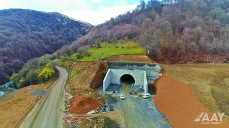 Toğanalı-Kəlbəcər-İstisu avtomobil yolunun və Murovdağ tunelinin inşası sürətlə davam etdirilir