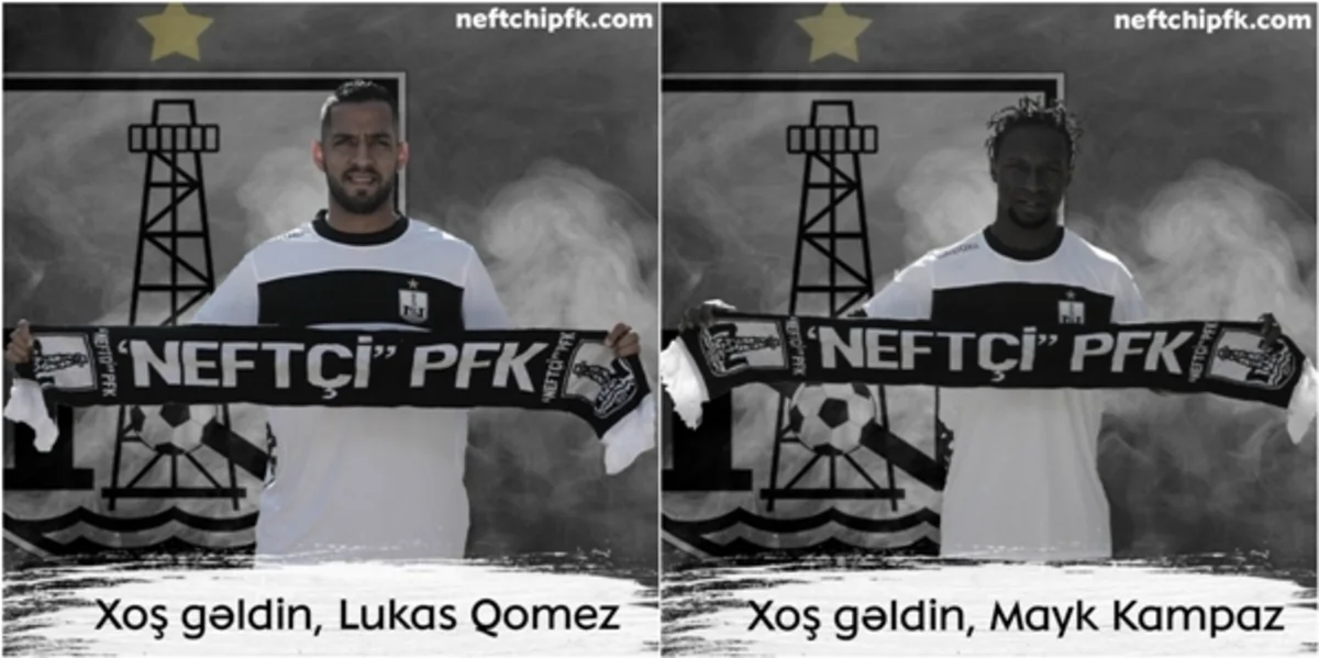 Нефтчи заключил контракт с двумя легионерами