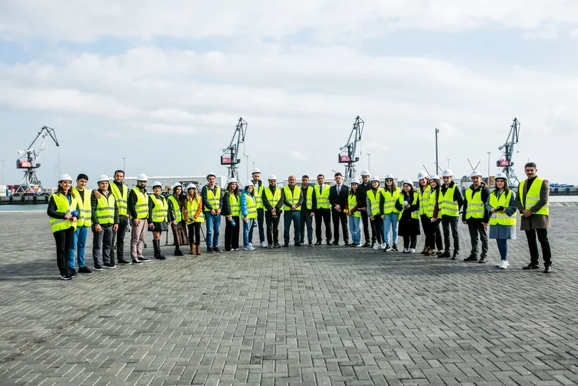 Bakı Limanında media nümayəndələri üçün növbəti sahəvi jurnalistika təlimi keçirilib