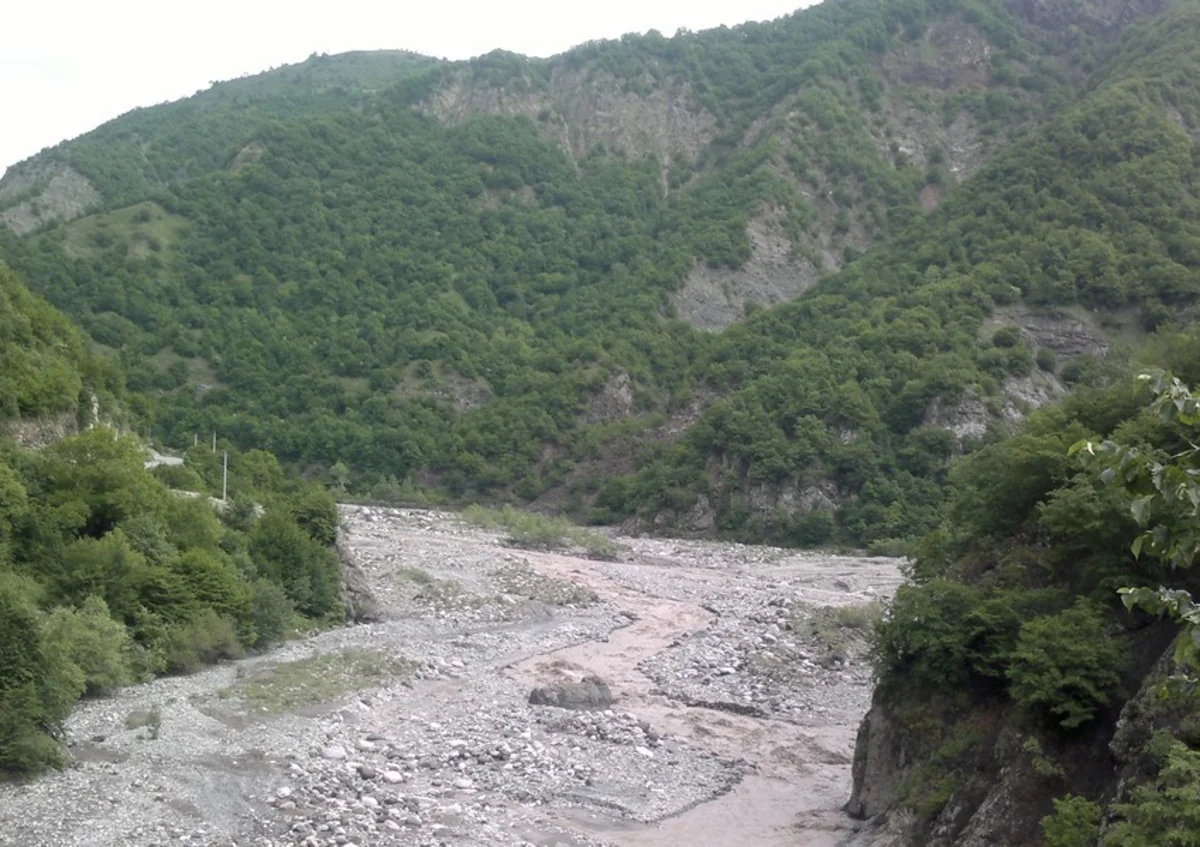 ETSN: Talaçay və Zaqatala məntəqəsindən sel keçdi