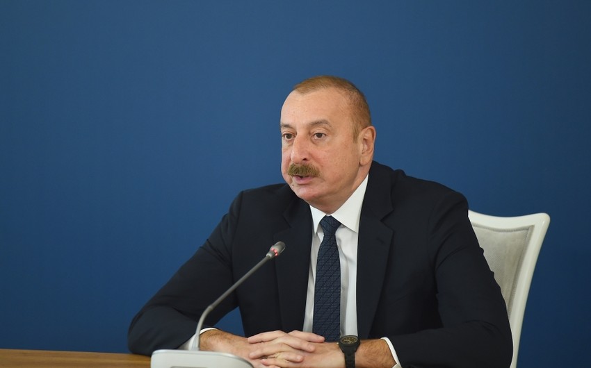 President Ilham Aliyev: 'It was obvious that there is big injustice to Azerbaijan in issues related to territorial integrity'