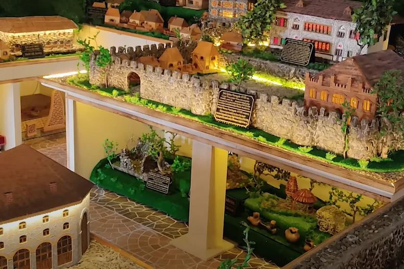 Şəkinin kiçik modeli hazırlanıb