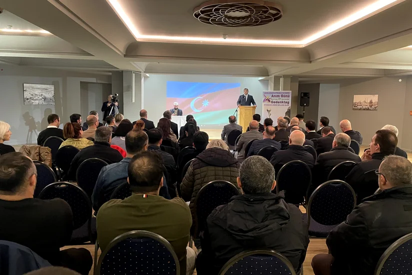 Azərbaycan şəhidlərinin xatirəsi Almaniyada yad edilib