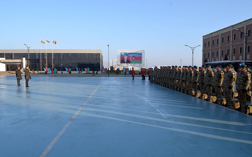 Azərbaycan sülhməramlılarının bir qrupu Əfqanıstana yola salınıb