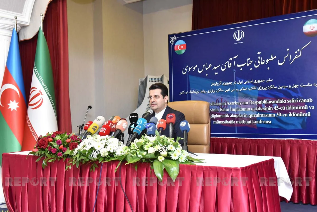 Iranian envoy: Format proposed by Azerbaijani president contributes to regional dev't