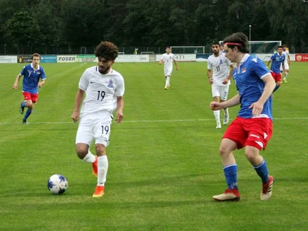 Azerbaijan's U-21 football team loses to Liechtenstein - VIDEO