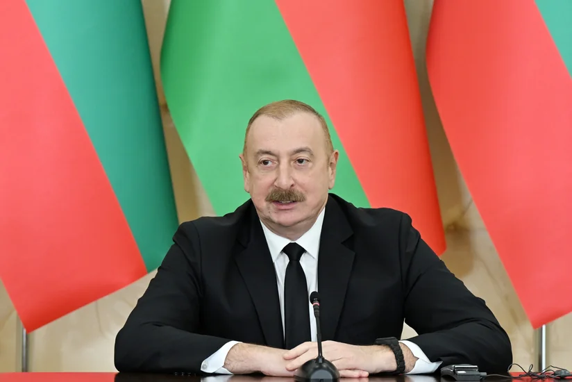 İlham Əliyev: Azərbaycan tərəfdaş ölkələrlə, o cümlədən Bolqarıstanla yaşıl enerji kabeli istiqamətində çox fəal iş aparır