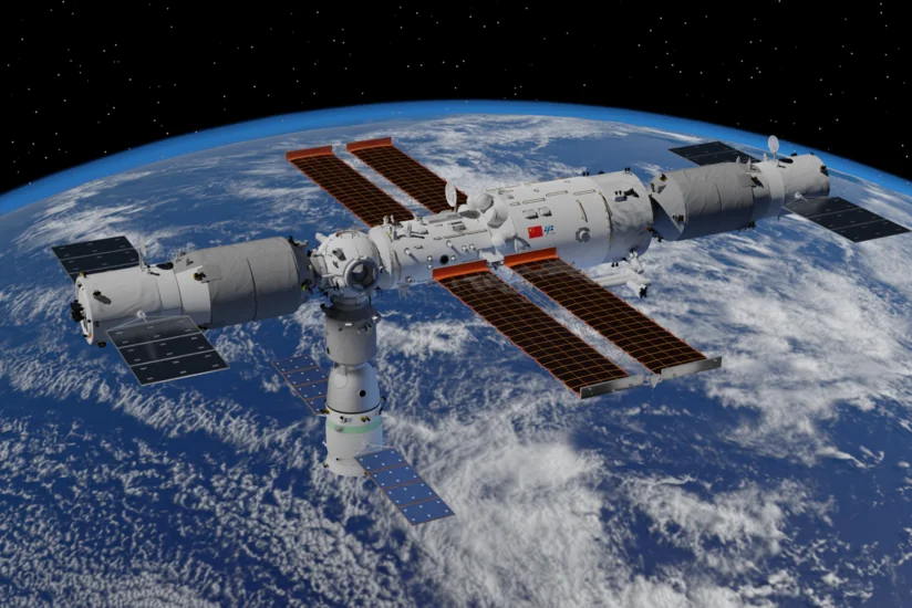 Грузовой корабль Тяньчжоу-3 отстыковался от национальной орбитальной станции КНР