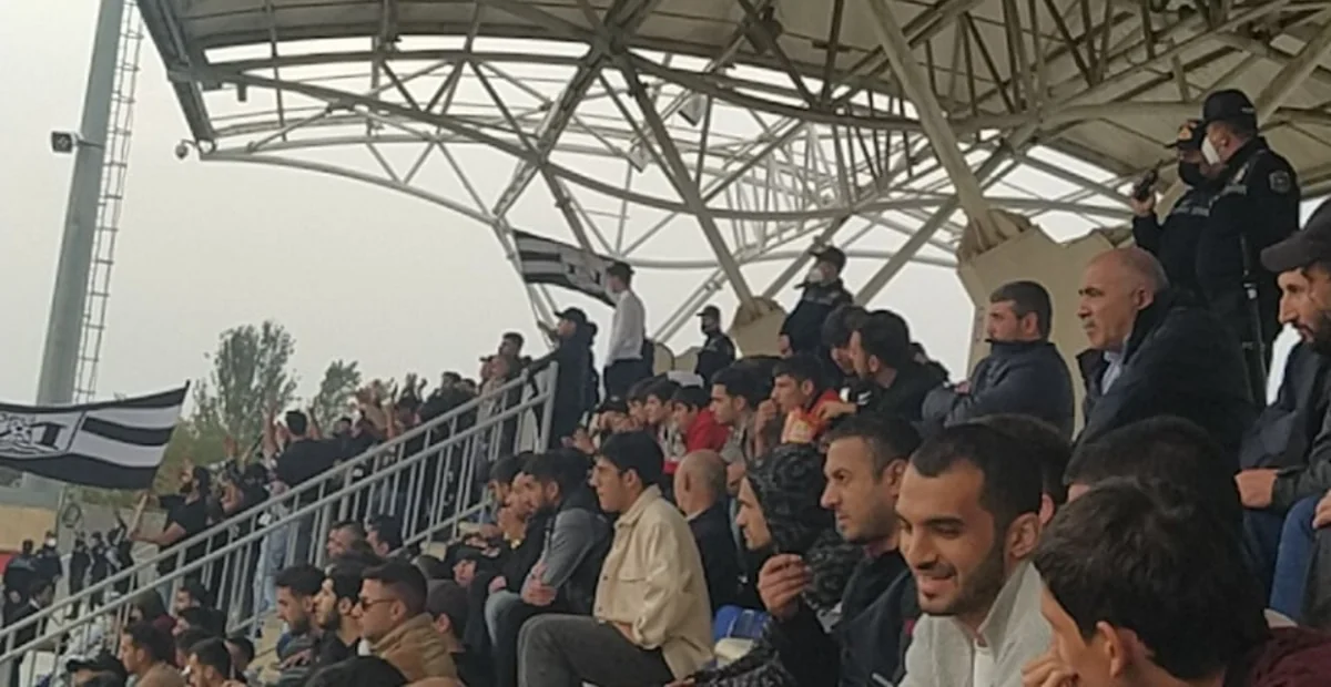 Sumqayıt - Neftçi oyununda insident baş verib