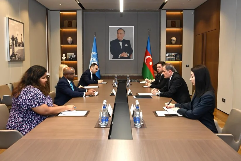 Глава МИД Азербайджана принял председателя Генассамблеи ООН