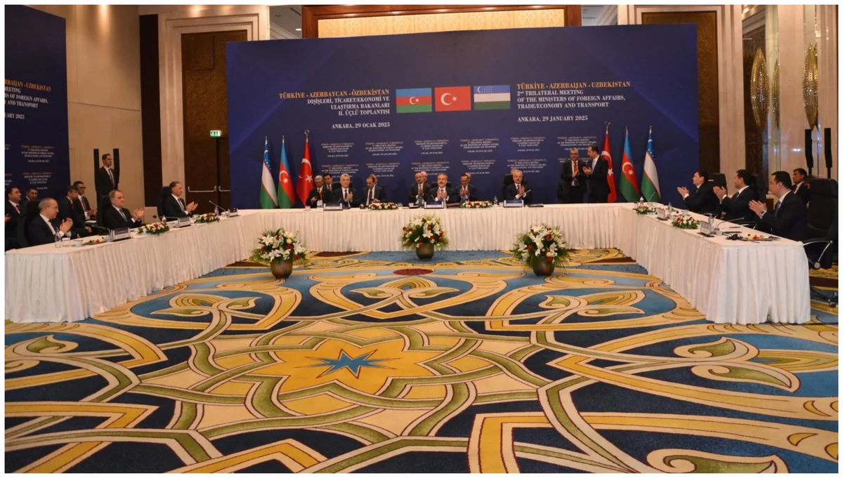 Final declaration of ministerial meeting between Azerbaijan, Türkiye and Uzbekistan signed in Ankara