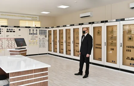 Prezident “Əhmədli” yarımstansiyasının açılışında iştirak edib - YENİLƏNİB