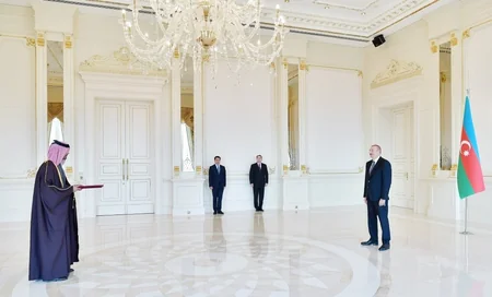 President Ilham Aliyev received credentials of incoming Qatari and Jordanian ambassadors