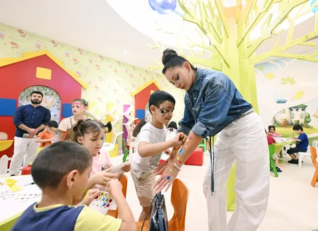 First Vice-President Mehriban Aliyeva attends celebration organized for children by Heydar Aliyev Foundation